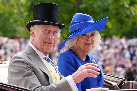 Britain's King Charles III and Queen Camilla